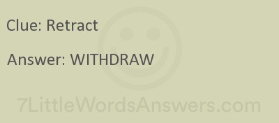 retract crossword clue